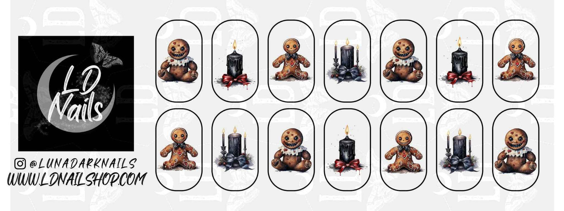 Gingerdead Decals