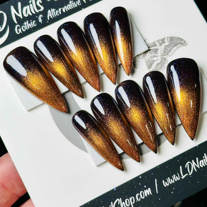 Halloween Cat Eye Ombré