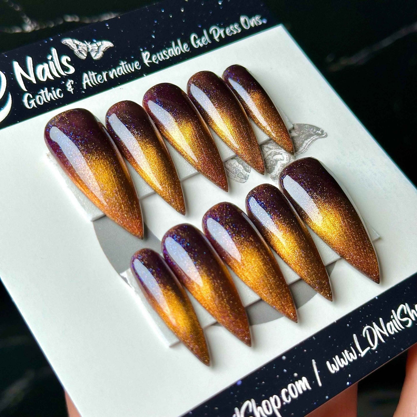 Halloween Cat Eye Ombré