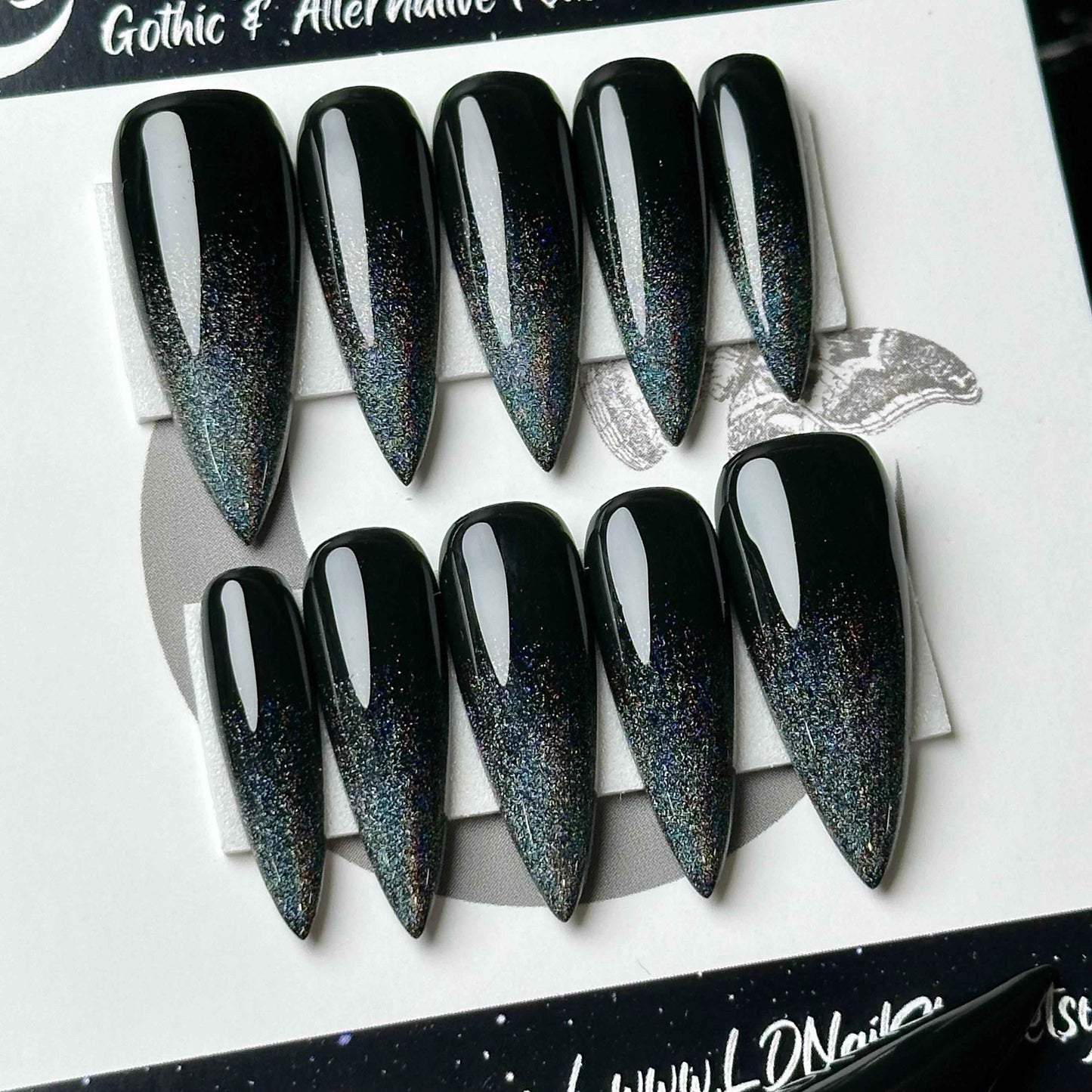 Holo Black Ombré