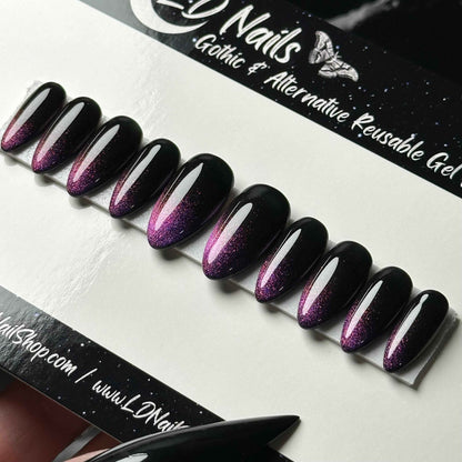9D Cat Eye Ombré