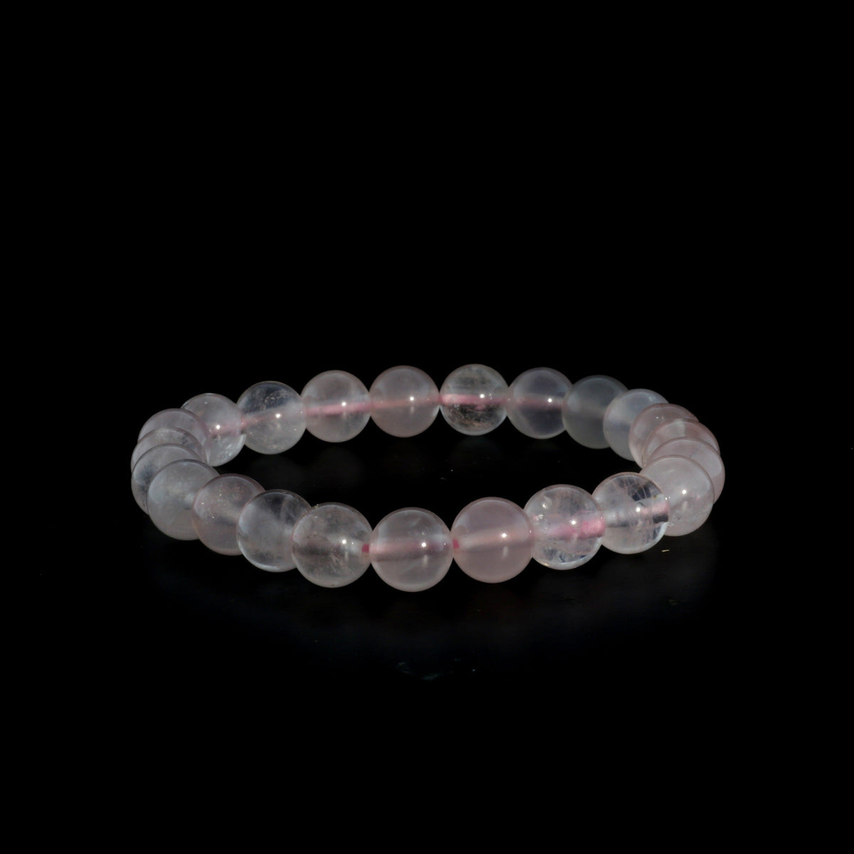 Rose Quartz Bead Bracelet