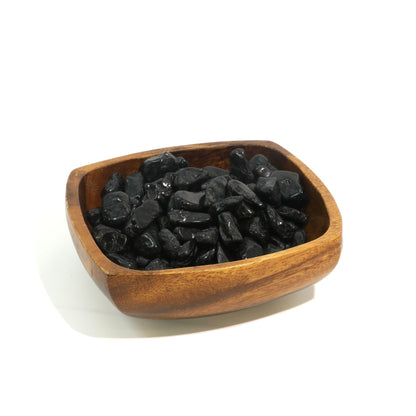 Black Tourmaline A Tumbled Stones