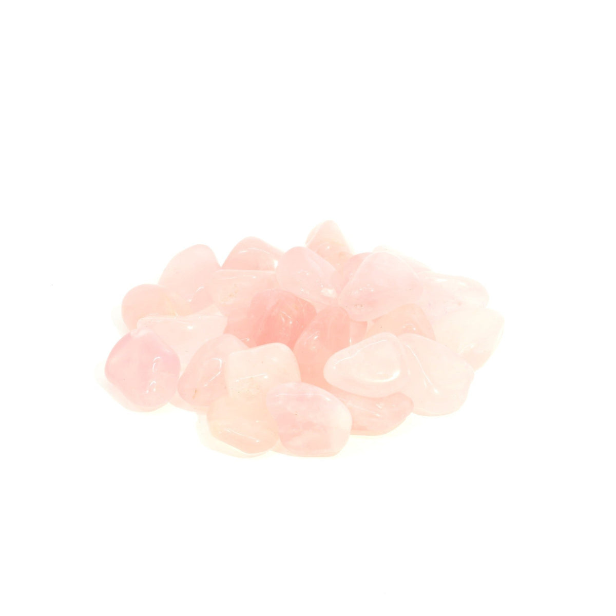 Rose Quartz E Tumbled Stones - Brazil