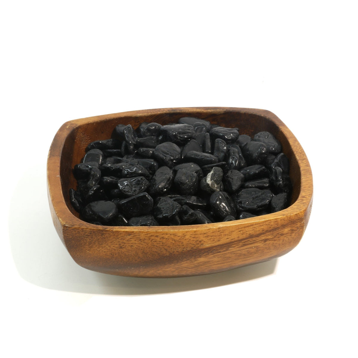 Black Tourmaline A Tumbled Stones