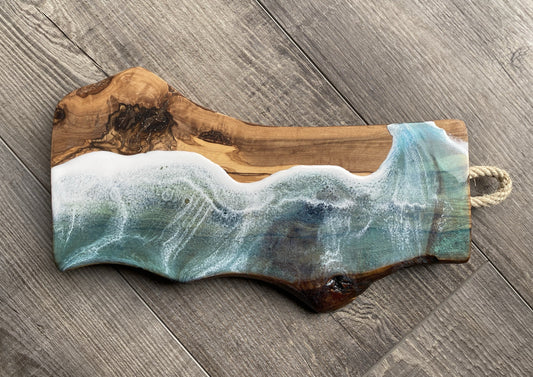 Olive Wood Charcuterie Board - AURABAGS SHOP