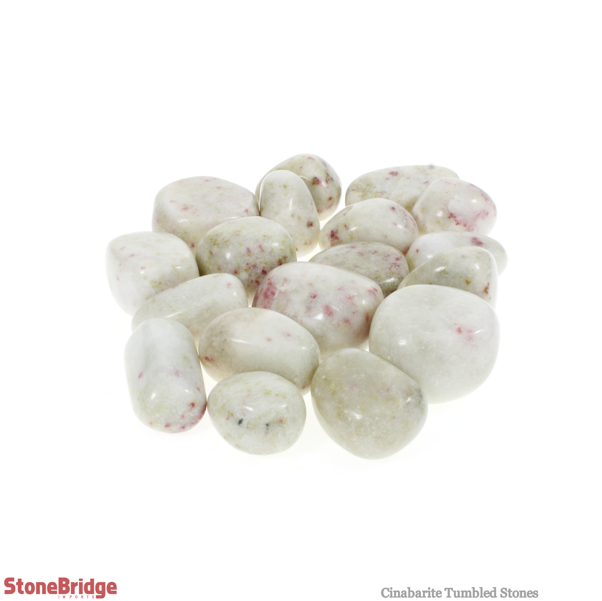 Cinnabarite Tumbled Stones - Medium