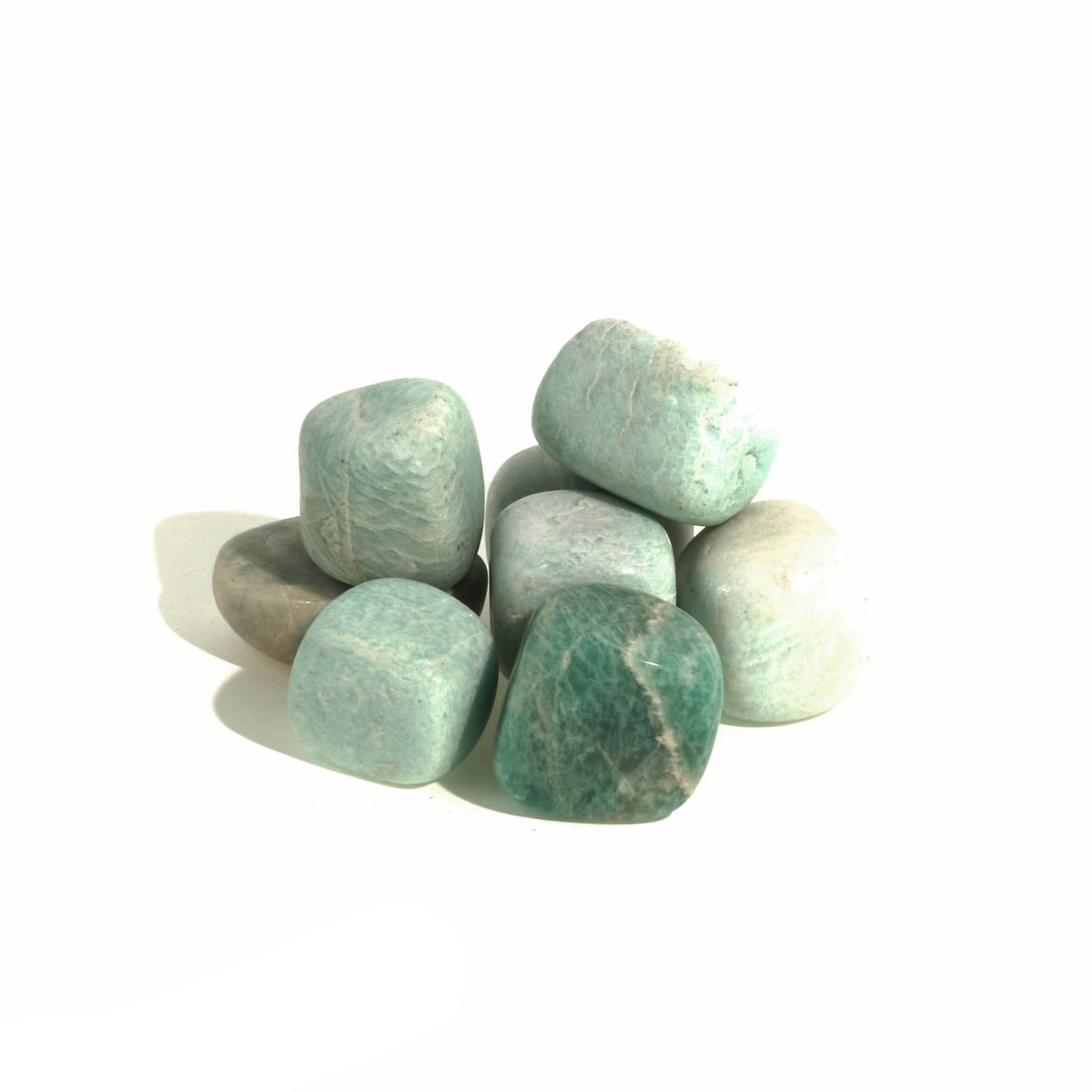 Amazonite A Tumbled Stones - India