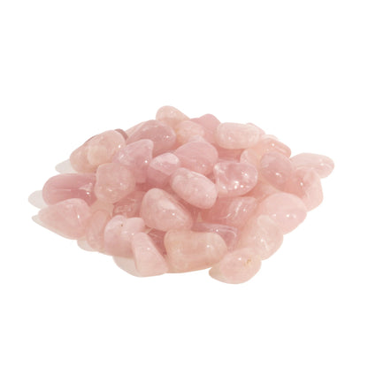 Rose Quartz Tumbled Stones A Quality - Brazil
