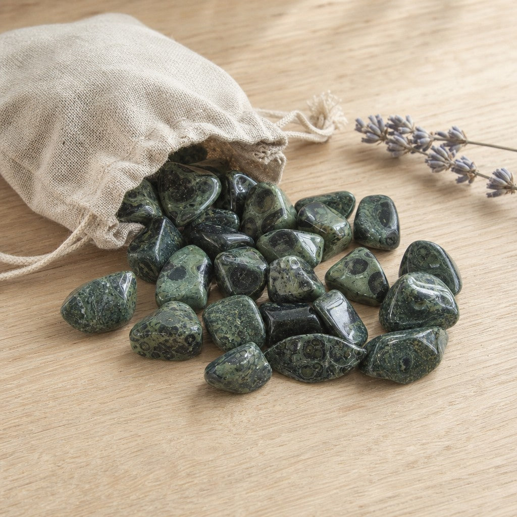 Kambaba Jasper Tumbled Stones