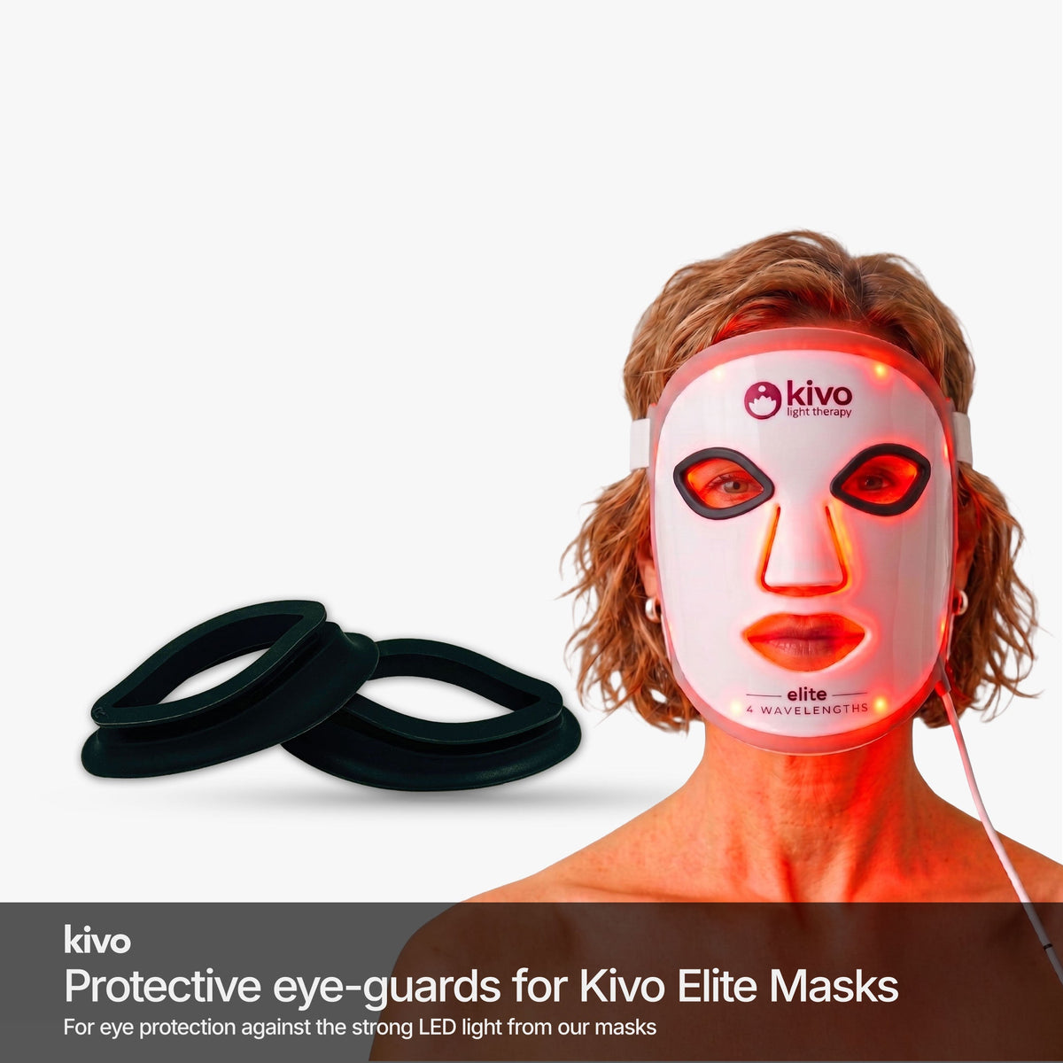 Kivo Elite 4-wavelength Red Light Therapy LED Face Mask