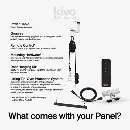 Kivo EIGHT-Elite - Large Red Light Therapy Panel