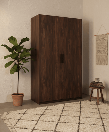 Koster Brown Wooden Wardrobe