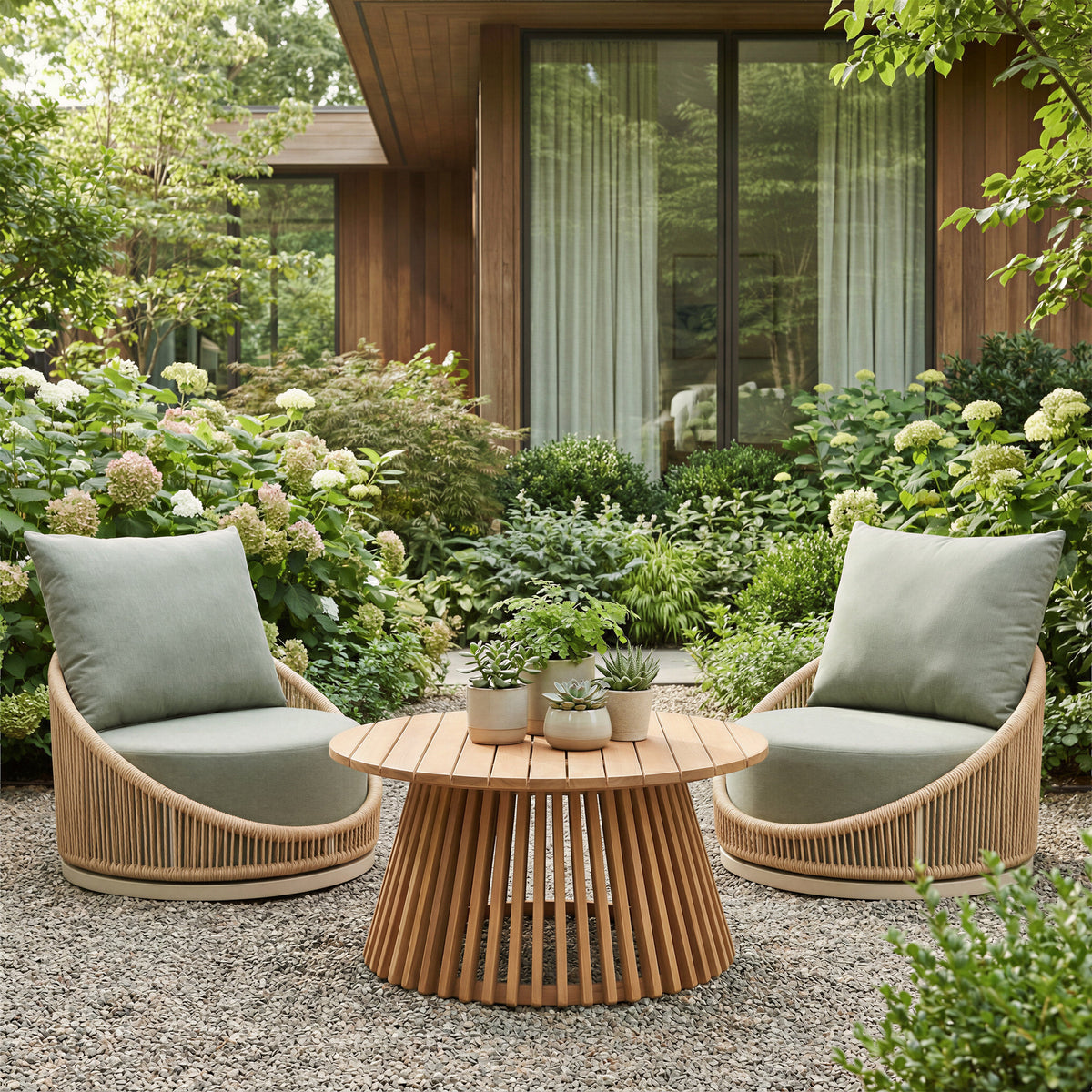 Olmo Outdoor Coffee Table - Natural
