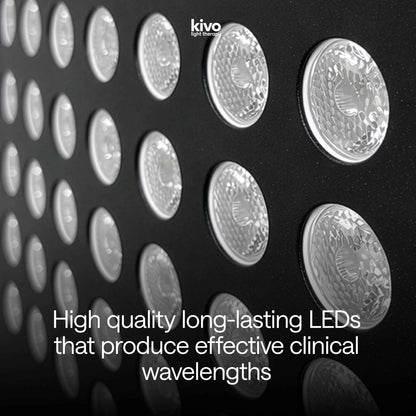 Kivo Vital 2400: Large Wide Body Red Light Therapy Panel