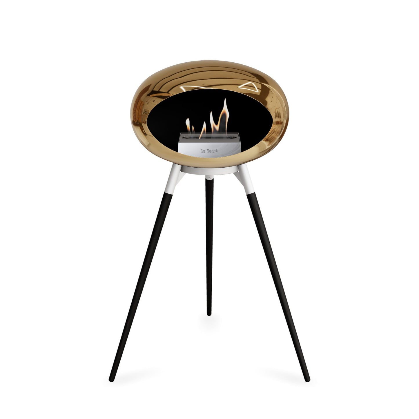 Le Feu Ground High Dome <br>Chromed Rose Gold