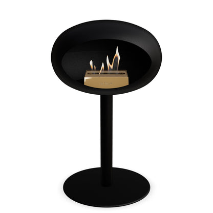 Le Feu Steel Low Dome <br>Black