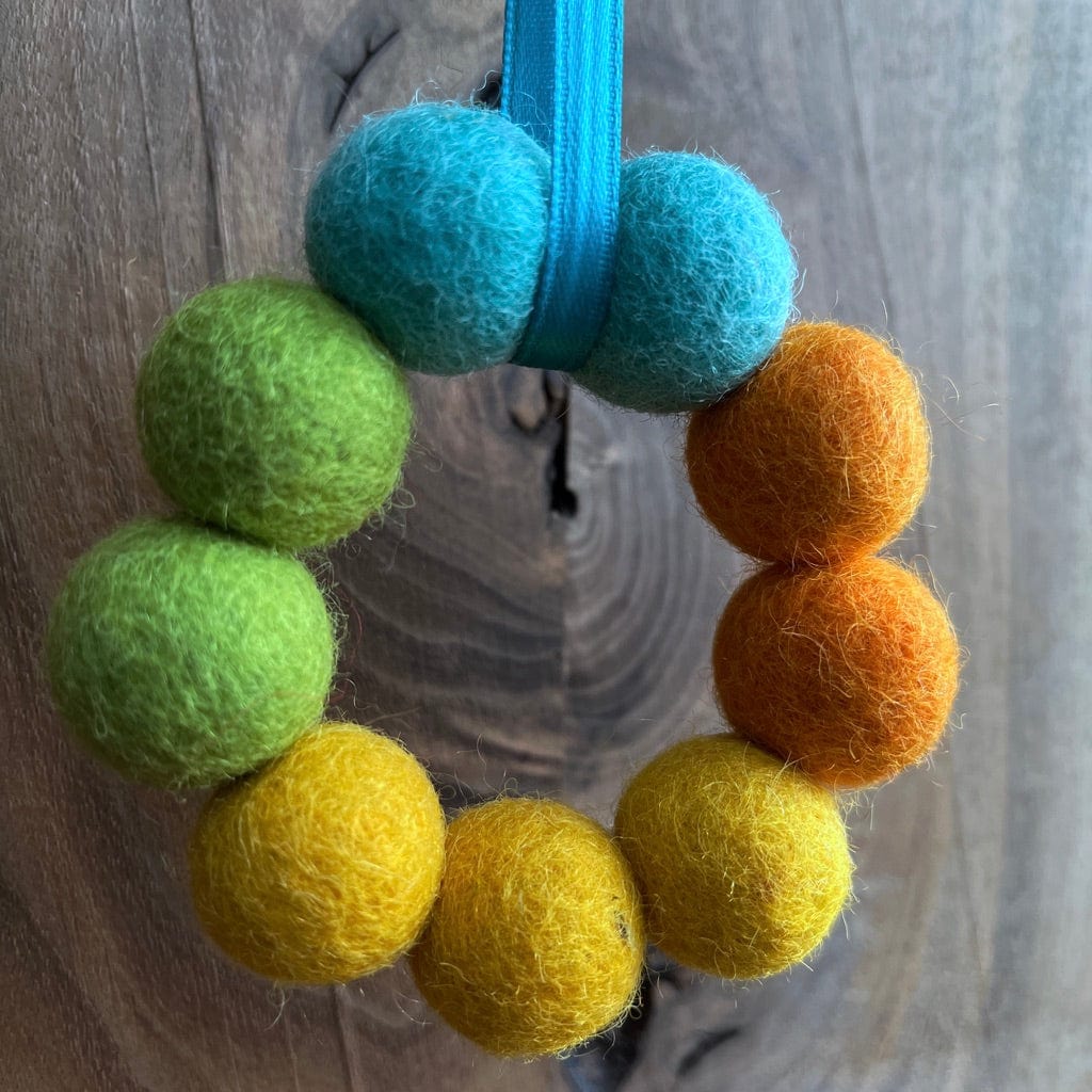 Wreath | Felted Essential Oil Diffuser