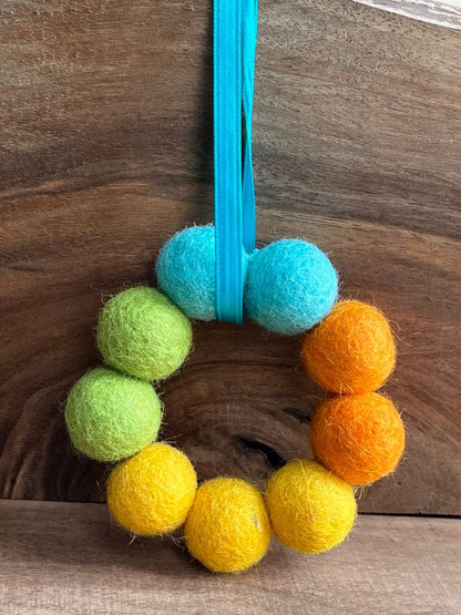 Wreath | Felted Essential Oil Diffuser