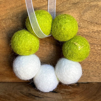 Wreath | Felted Essential Oil Diffuser