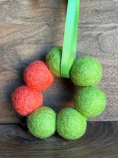 Wreath | Felted Essential Oil Diffuser