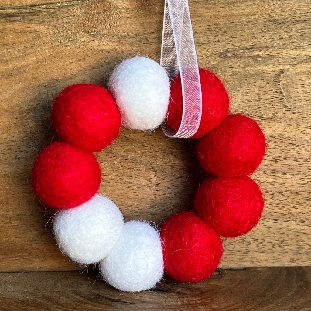 Wreath | Felted Essential Oil Diffuser