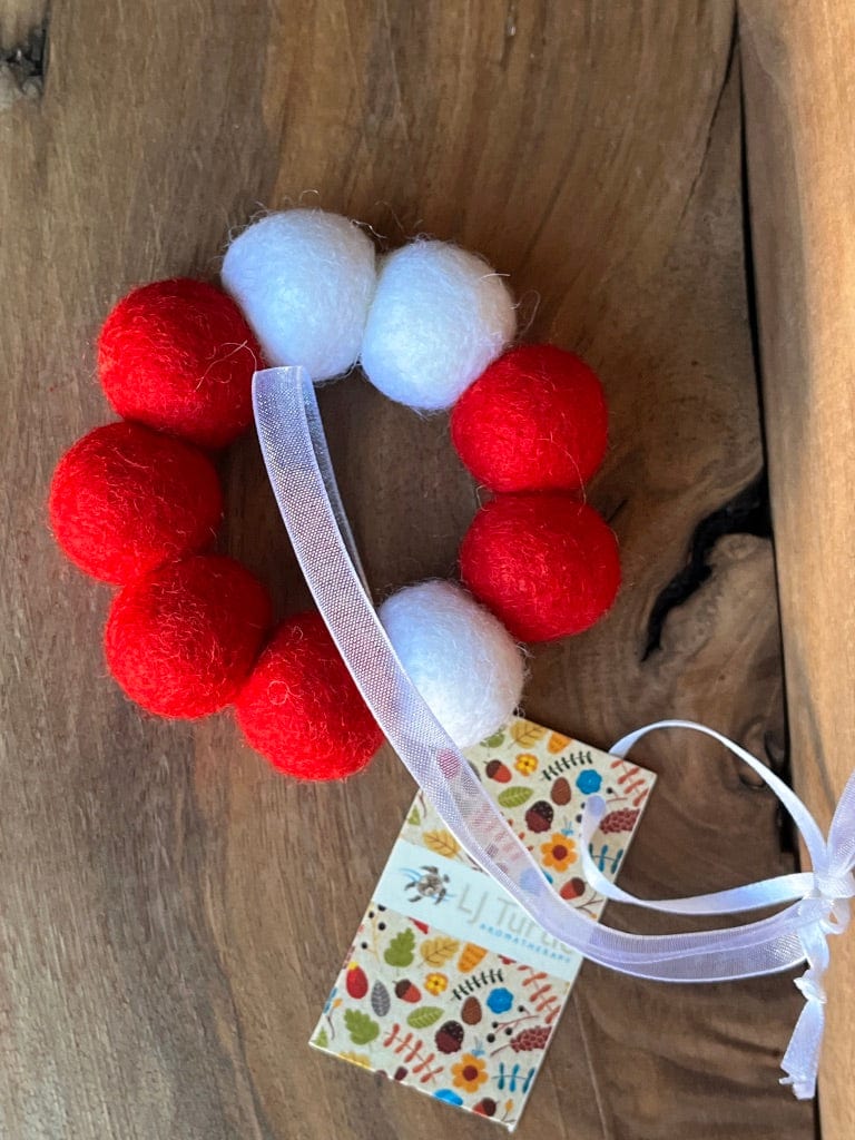 Wreath | Felted Essential Oil Diffuser