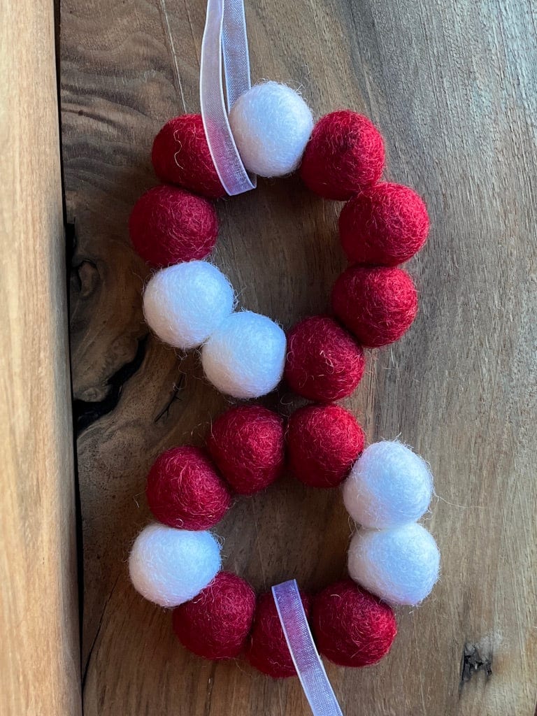 Wreaths | Felted Essential Oil Diffusers | Set of 2