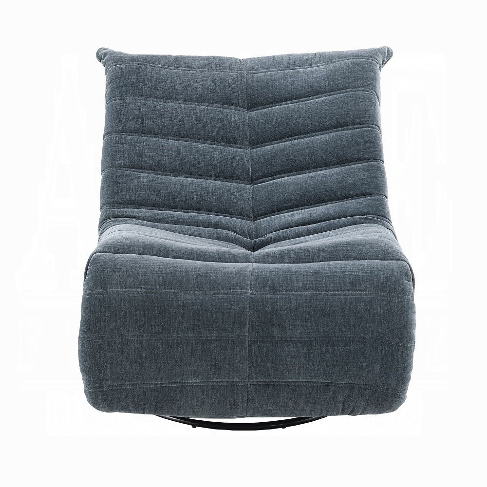 Brasov Swivel Chenille Recliner Accent Chair - Multiple Color Options