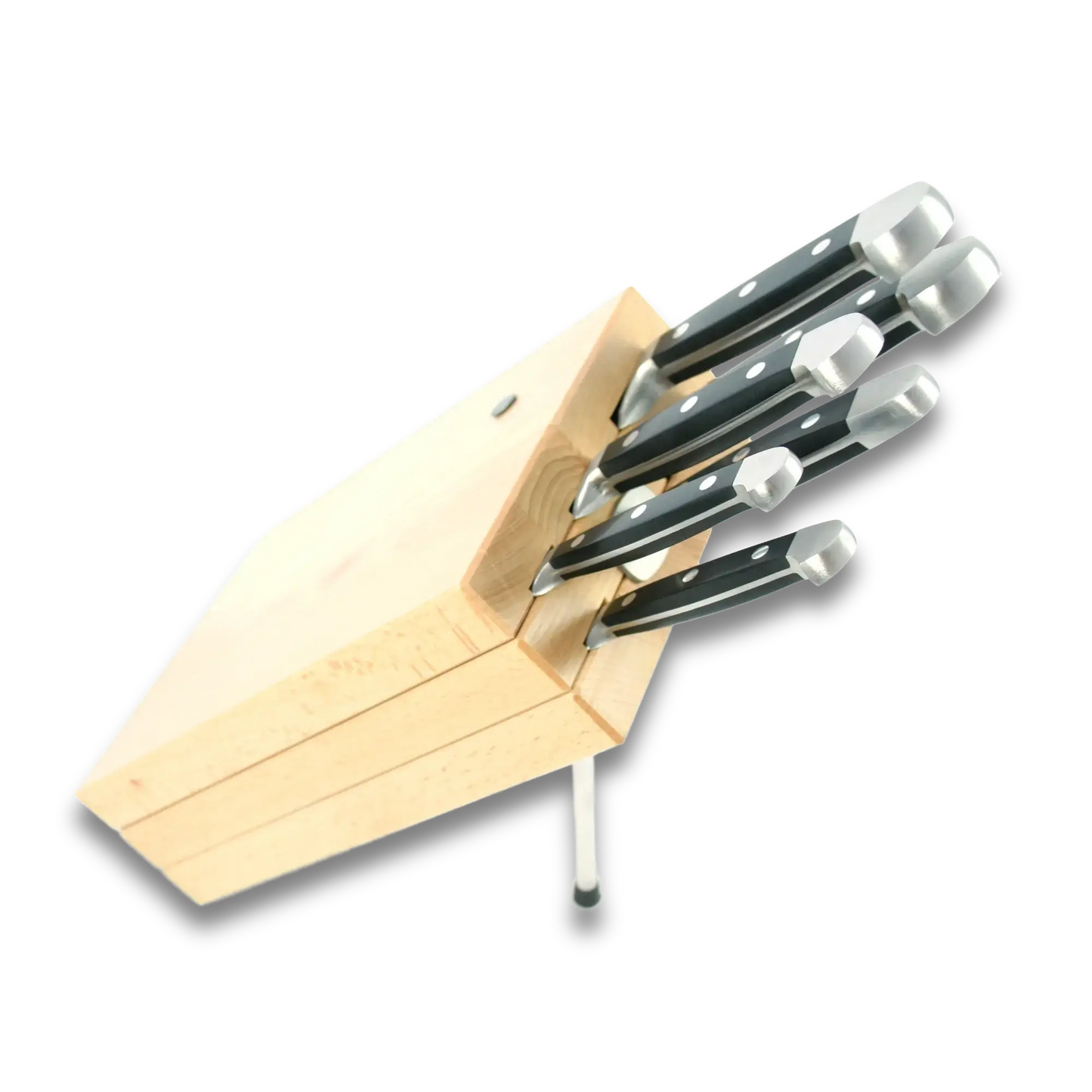 Messerblockhalter - Milly Buchenholz - (Messer nicht enthalten)
