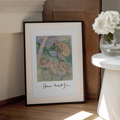 Wandbild Baigneurs