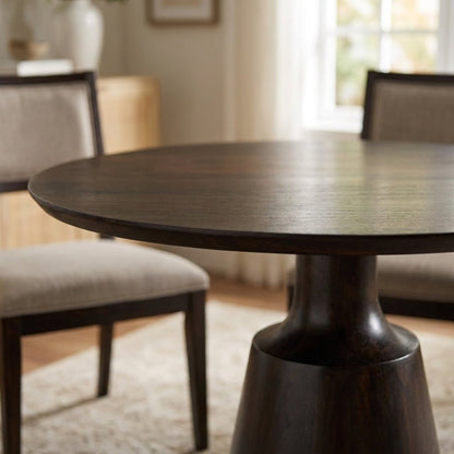 Merritt Dining Table Dark Brown