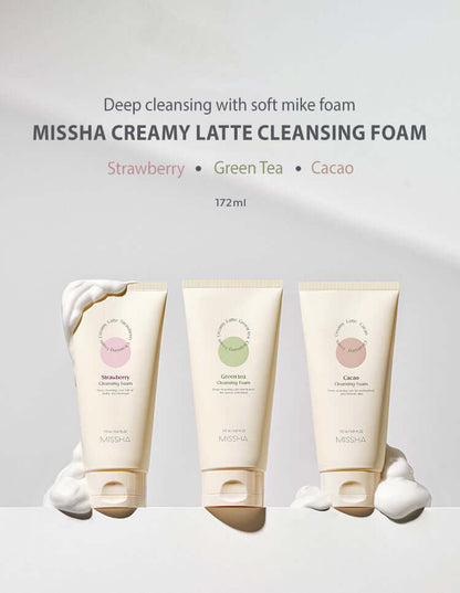 MISSHA Creamy Latte Cleansing Foam 172ml