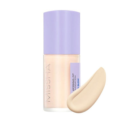 MISSHA Layering Fit Foundation Semi Glow Set 30ml