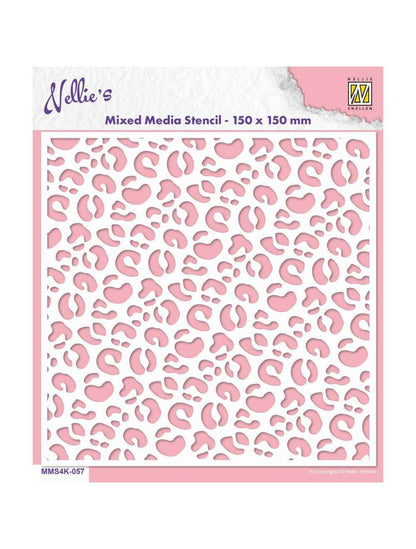 Nellie's Choice - Stencil Leopard
