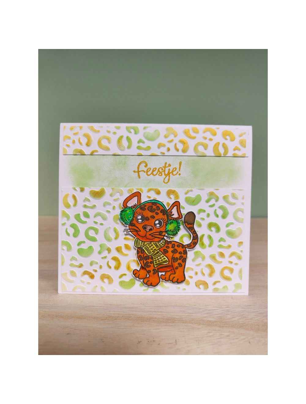 Nellie's Choice - Stencil Leopard