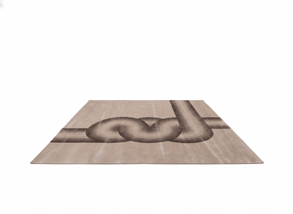Modern Gradient Loop Handcrafted Rug