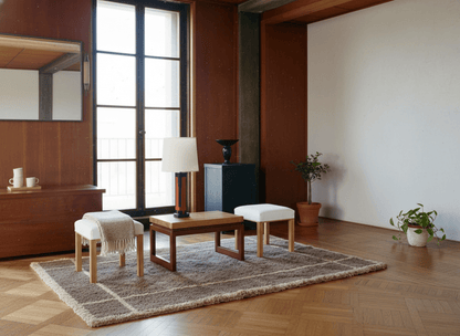 Modernes Loft Handgeknüpfter Seidenteppich