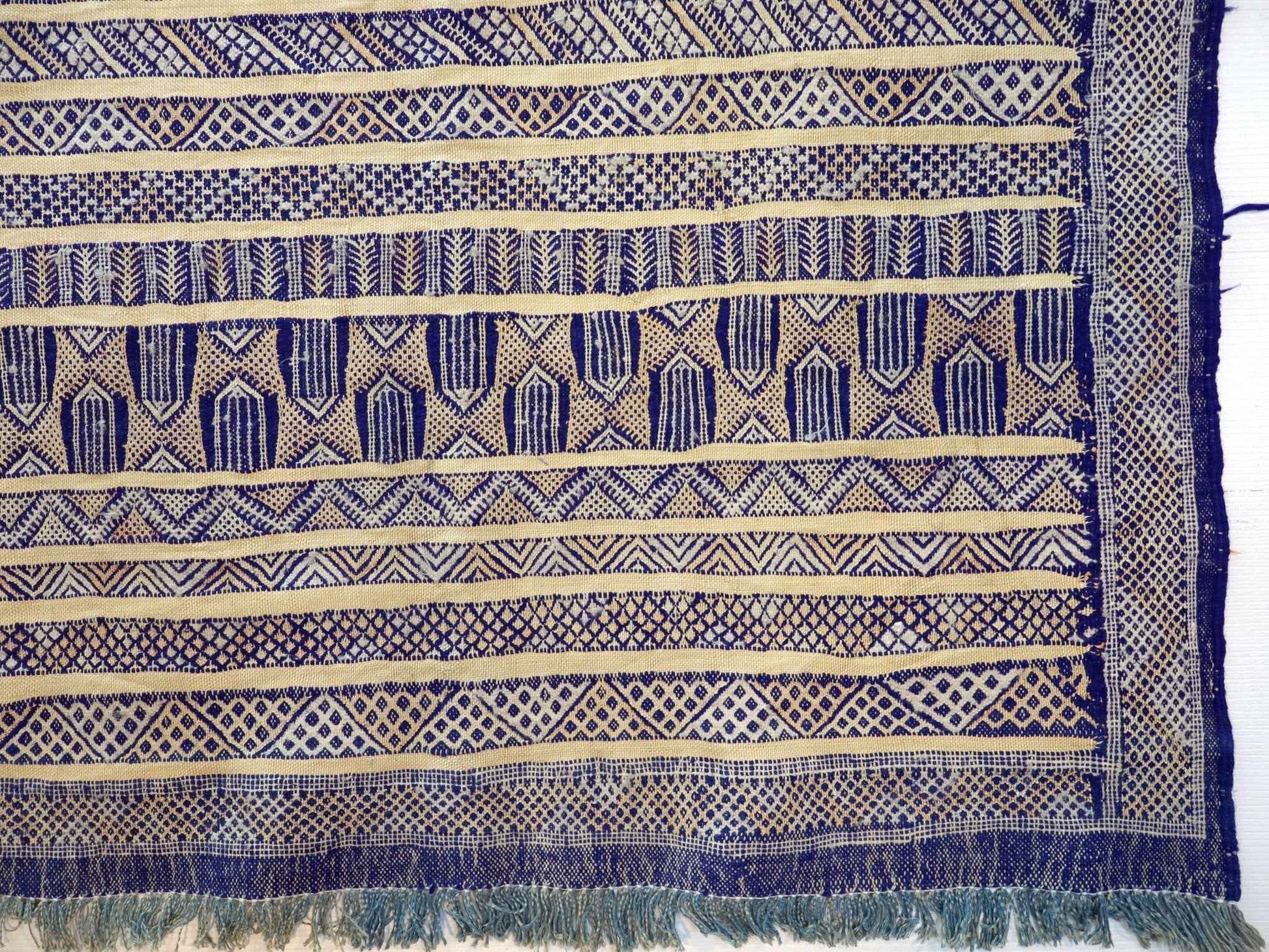 Moroccan Tiflet Kilim Rug | 3' 3" x 4' 3"