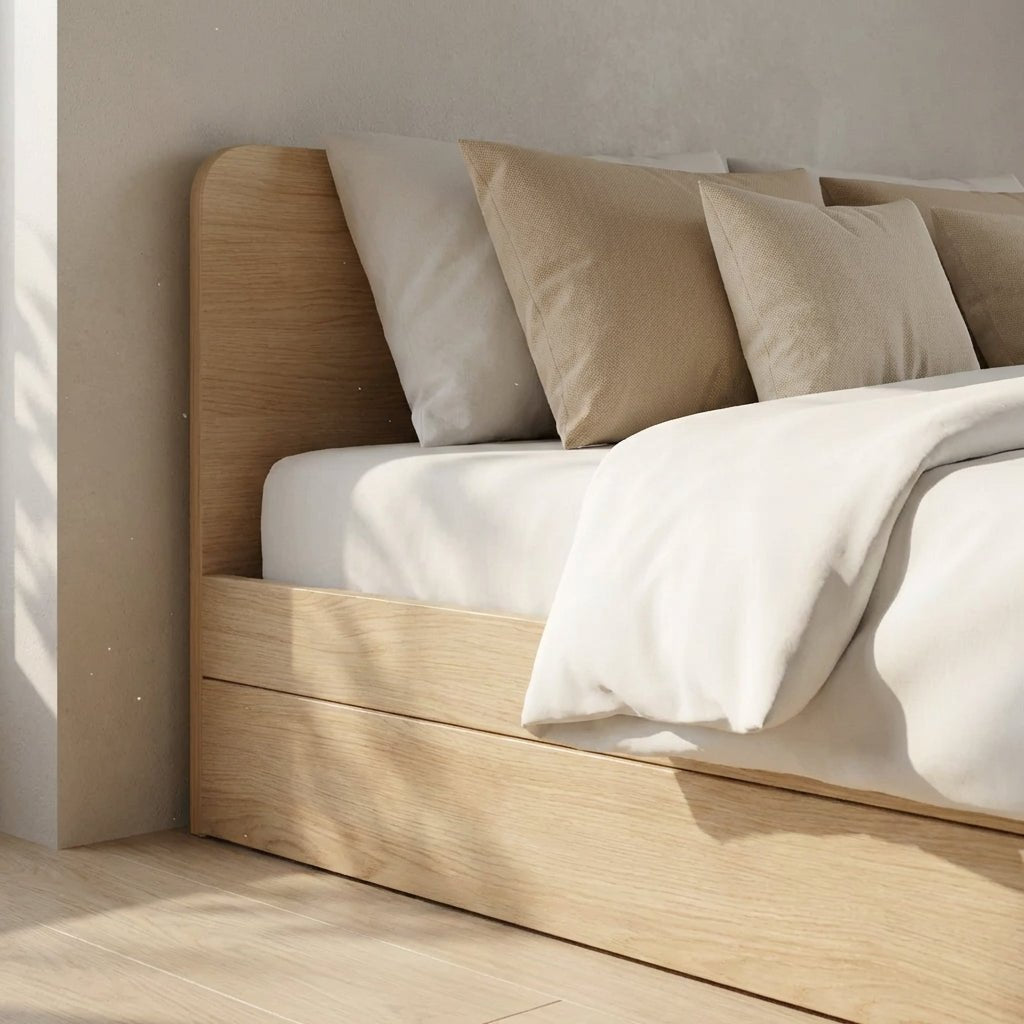 Narvik 201 Doppelbett aus Holz