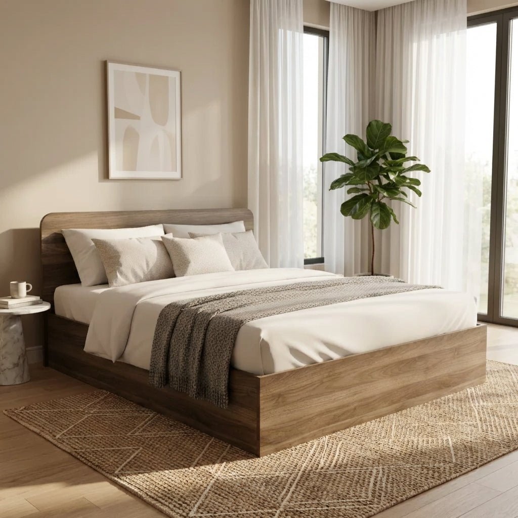 Narvik 201 Doppelbett aus Holz