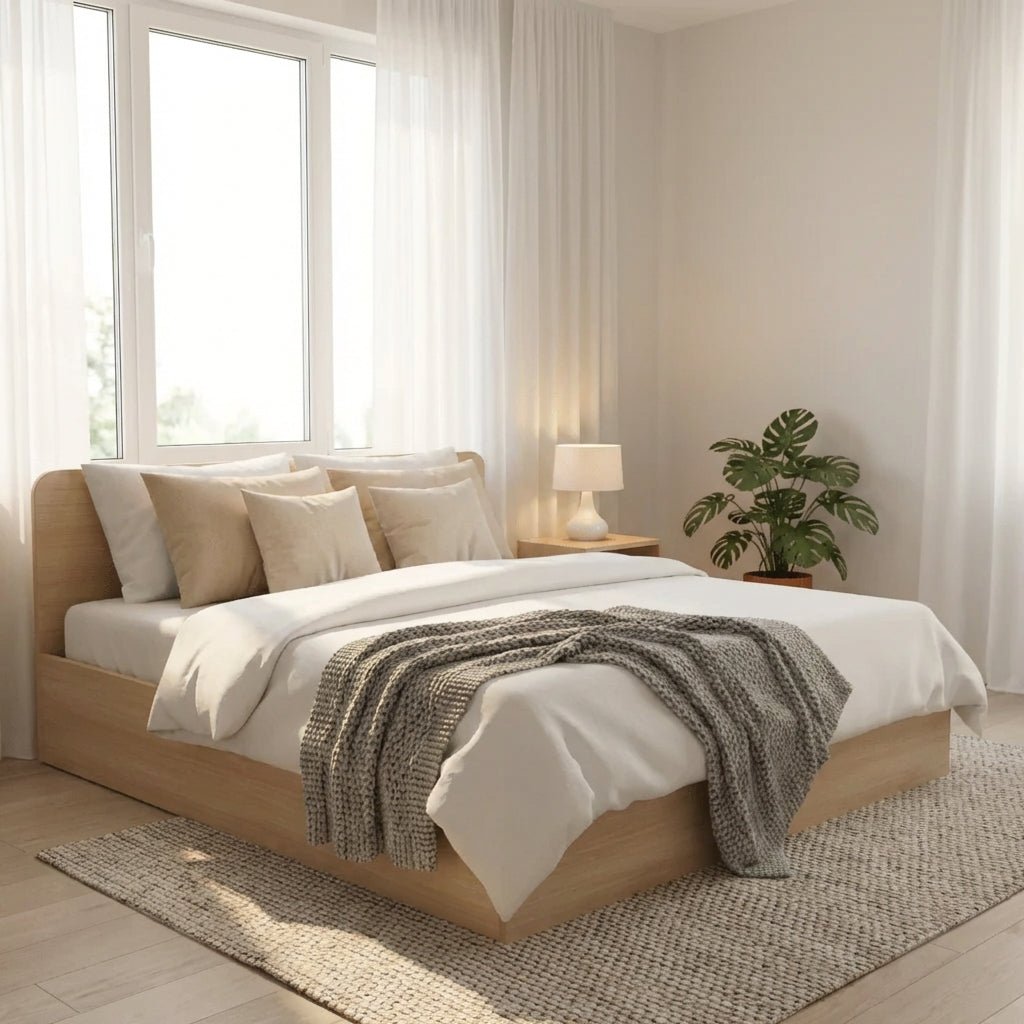 Narvik 201 Doppelbett aus Holz