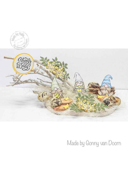 Nellie's Cuties Clear Stamp Easter Gnome 60x55mm