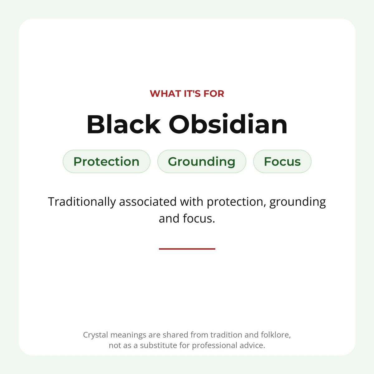 Obsidian Bead Bracelet