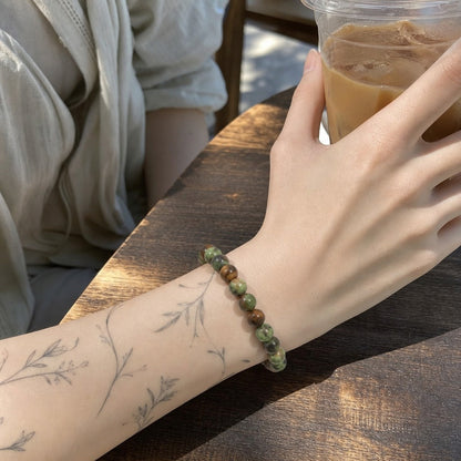Opal Bead Bracelet