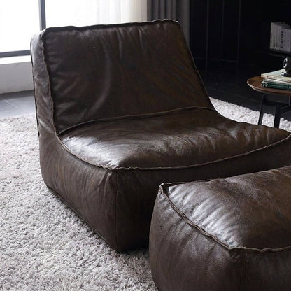 P02 Single Sofa & Ottoman Set