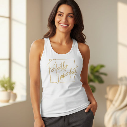 Perfectly Imperfect Racerback Tank Top