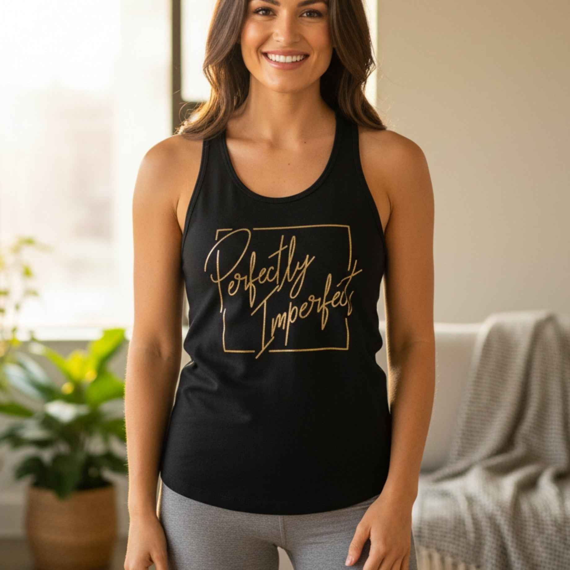 Perfectly Imperfect Racerback Tank Top