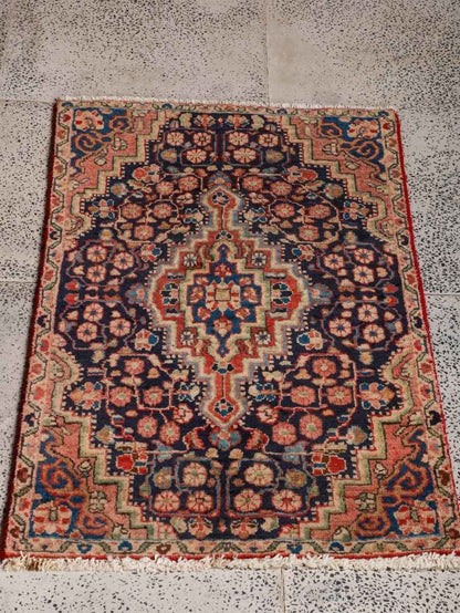 Persian Bidjar Rug | 1' 8” x 2' 9"
