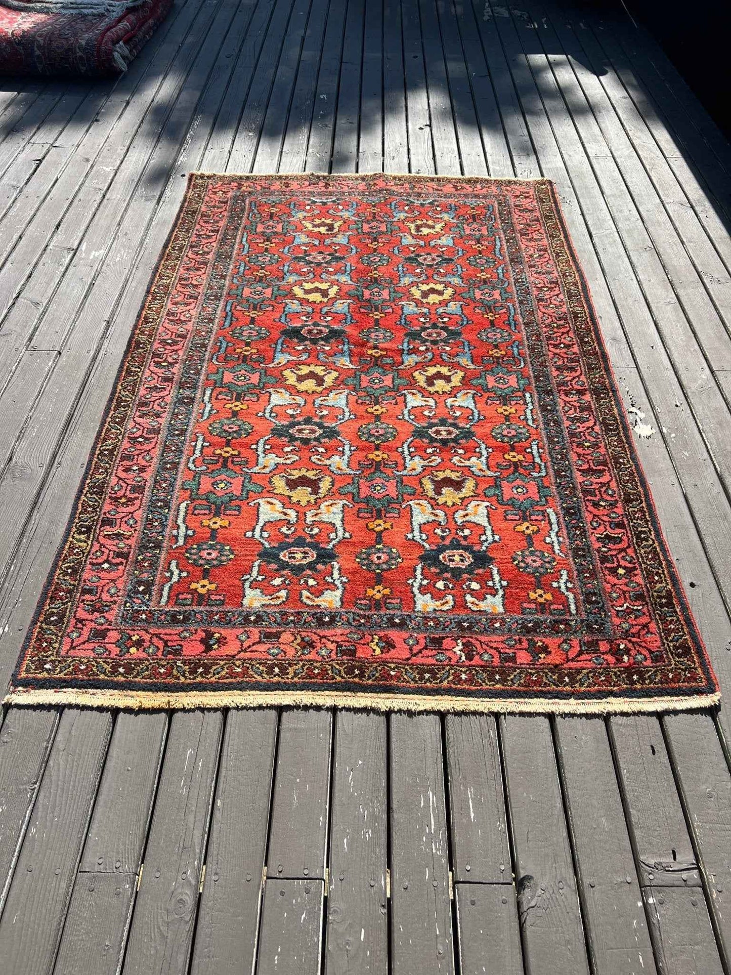 Persian Hamadan Rug | 4' 1" x 6' 6"